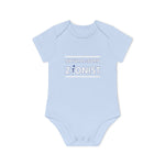 Load image into Gallery viewer, Natural-Born Zionist Organic Baby Bodysuit
