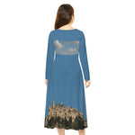 Load image into Gallery viewer, Lion of Zion Modest Dress - Jerusalem Inspired
