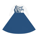 Load image into Gallery viewer, Elegant Israeli Lioness Dress
