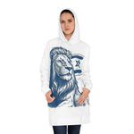 Load image into Gallery viewer, Stylish Israel Lion Women&#39;s Hoodie Dress
