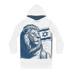 Load image into Gallery viewer, Stylish Israel Lion Women&#39;s Hoodie Dress
