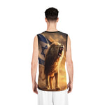 Load image into Gallery viewer, Majestic Lion Basketball Jersey
