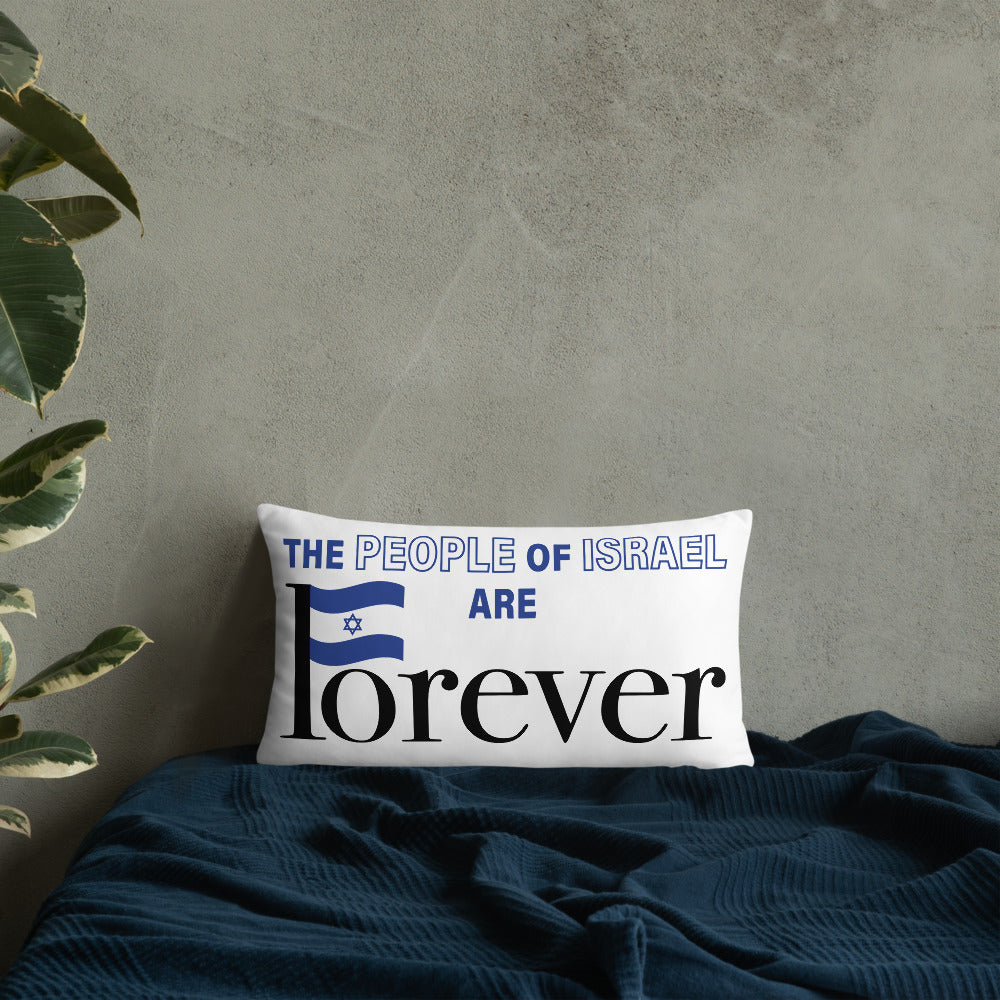 The People of Israel Are Forever Throw Pillow