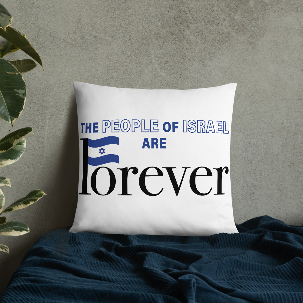 The People of Israel Are Forever Throw Pillow
