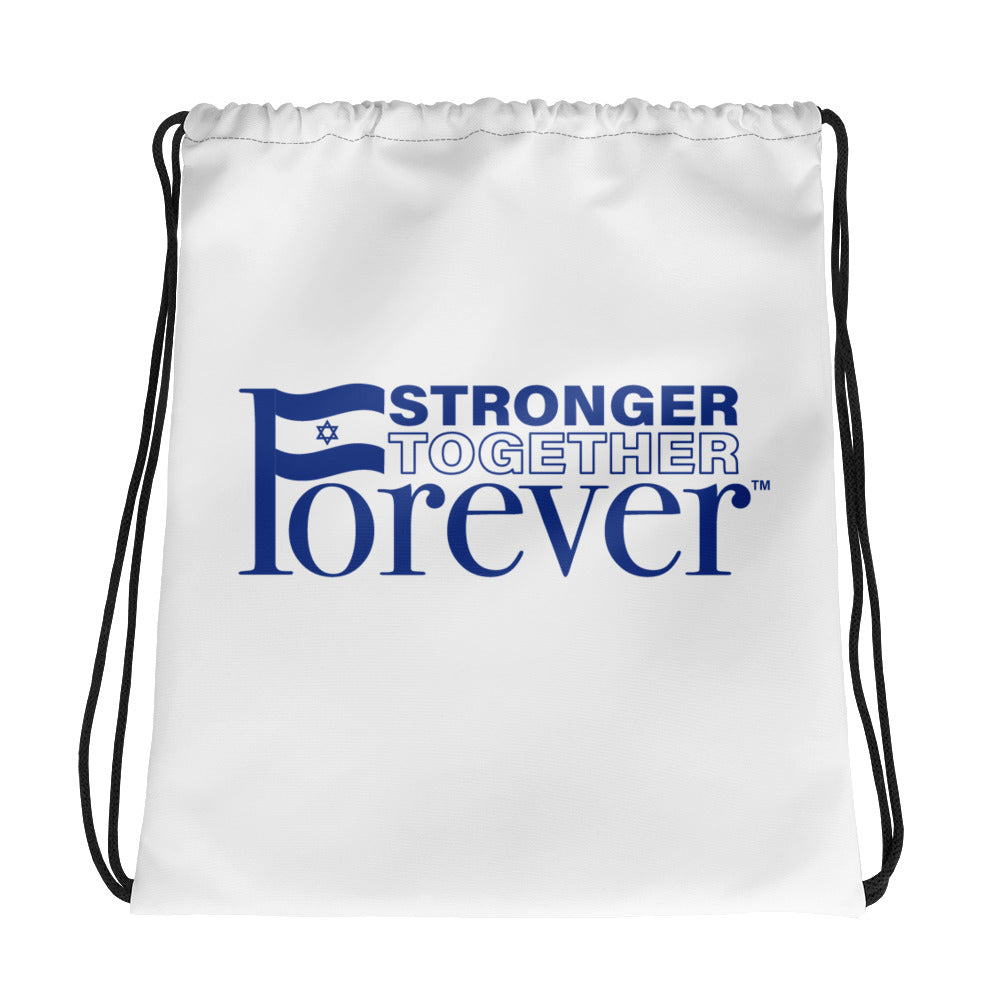 Stronger Together Forever Drawstring bag
