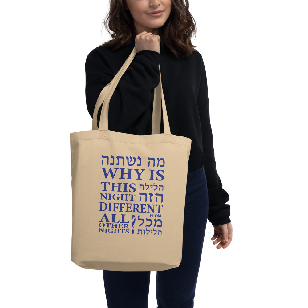 Ma Nishtana - Passover Tote Bag