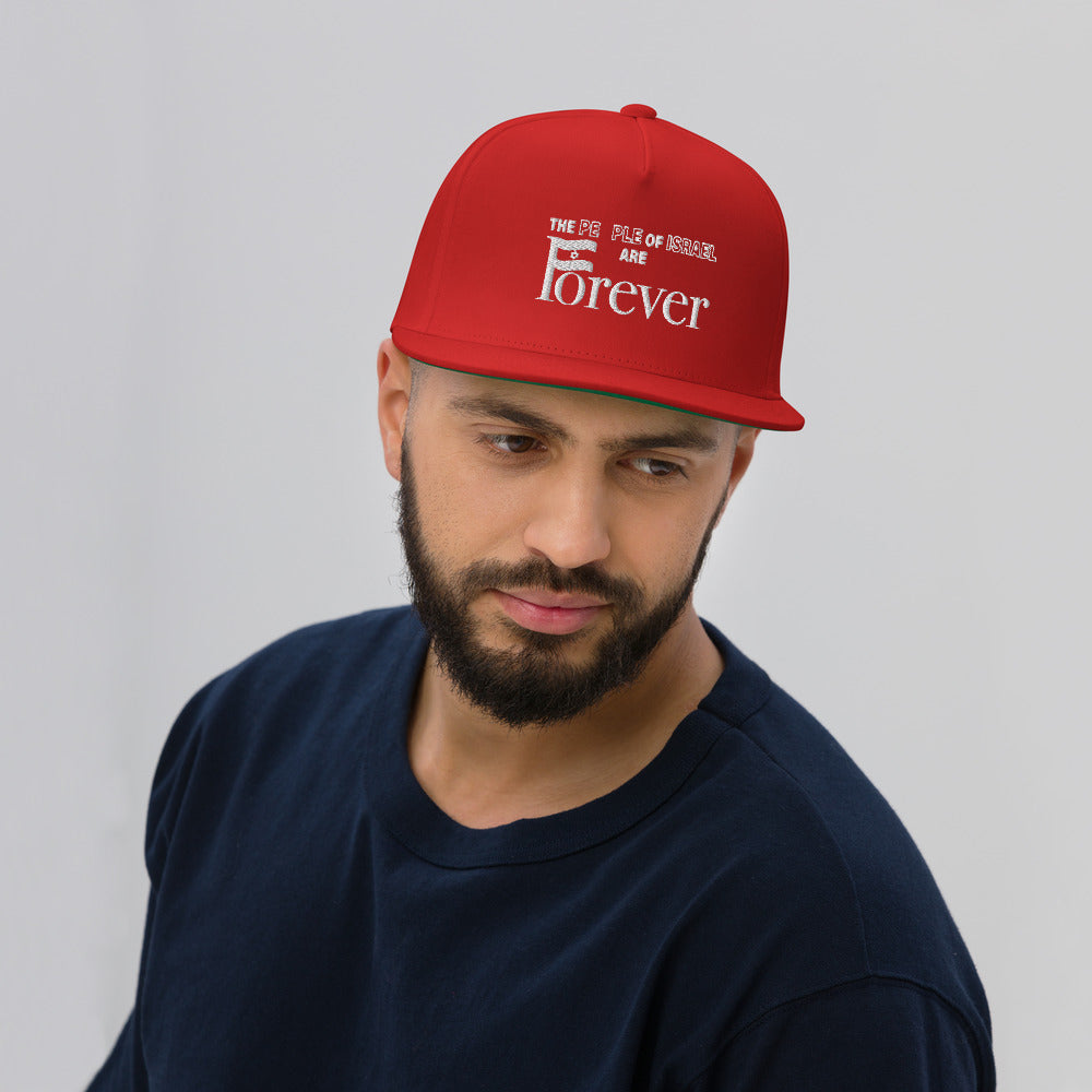 The People of Israel Are Forever Flat Bill Cap