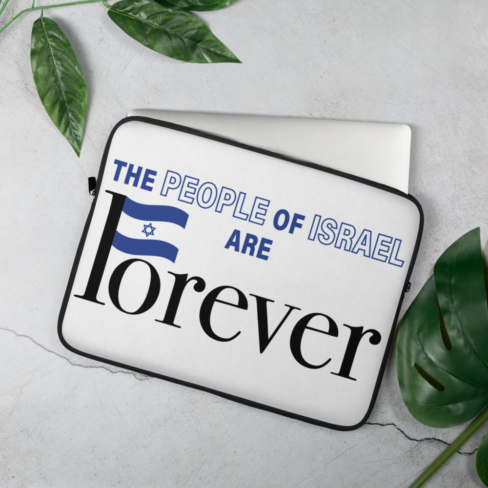 The People of Israel Are Forever Laptop Sleeve