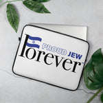 Load image into Gallery viewer, Proud Jew Forever Laptop Sleeve
