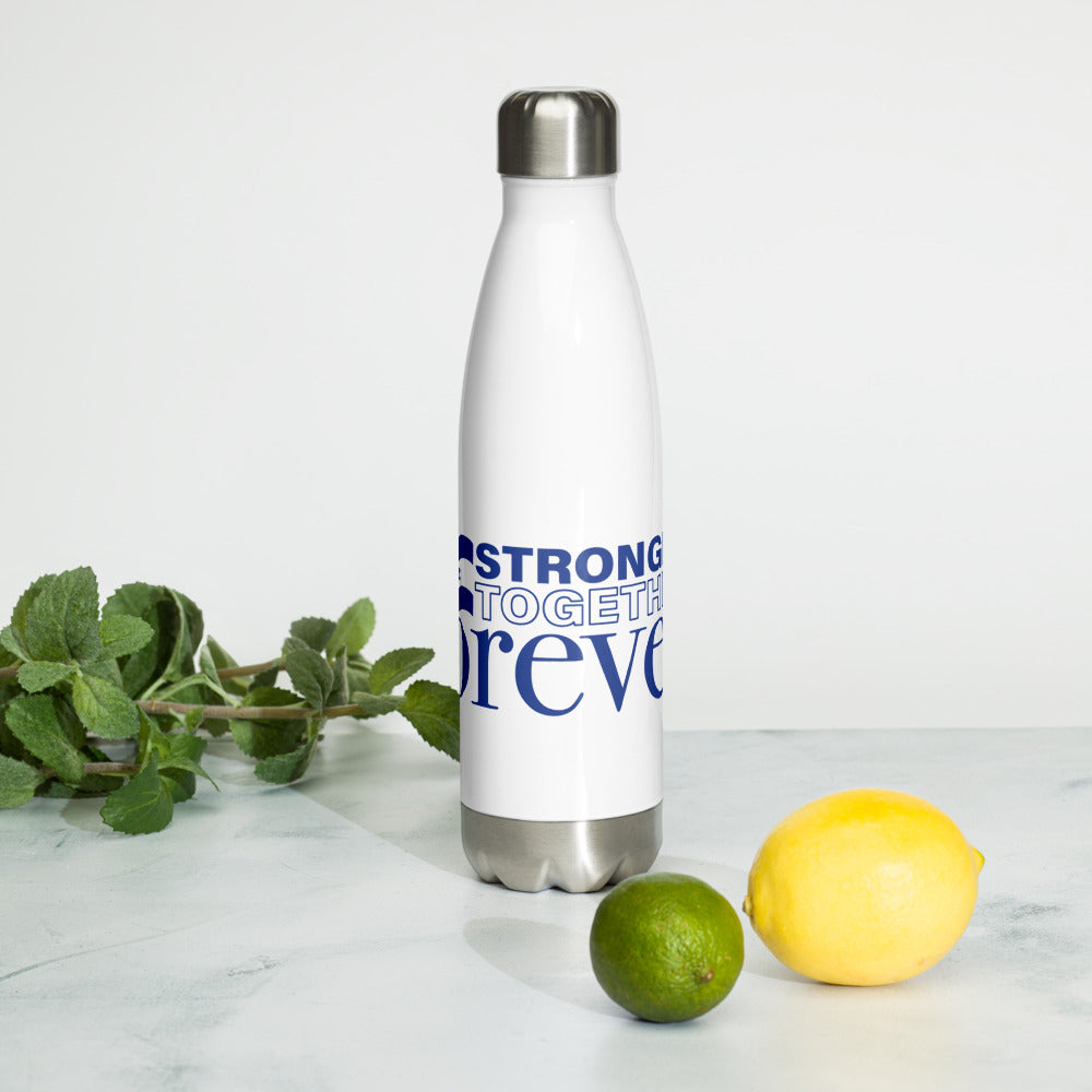 Stronger Together Forever Stainless Steel Water Bottle