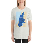 Load image into Gallery viewer, Ancient Israel Map t-shirt
