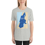 Load image into Gallery viewer, Ancient Israel Map t-shirt
