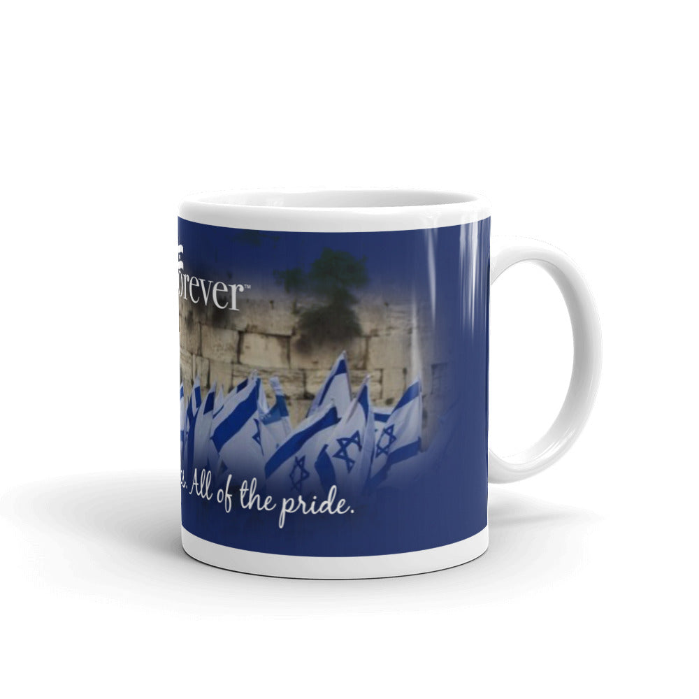 Israel Forever None of the Politics All of the Pride mug